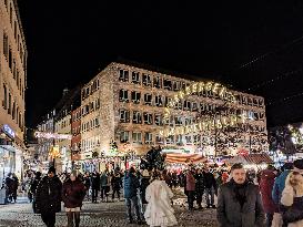 Christmas Market And Advent Season Nuremberg