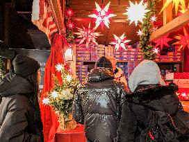 Christmas Market And Advent Season Nuremberg