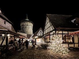 Christmas Market And Advent Season Nuremberg