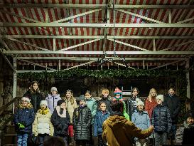 Christmas Market And Advent Season Nuremberg