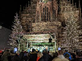 Christmas Market And Advent Season Nuremberg