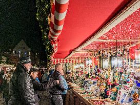 Christmas Market And Advent Season Nuremberg