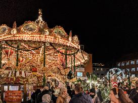 Christmas Market And Advent Season Nuremberg