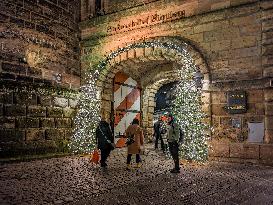 Christmas Market And Advent Season Nuremberg