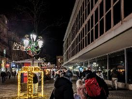 Christmas Market And Advent Season Nuremberg