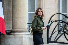 Council Of Ministers At The Elysee Palace