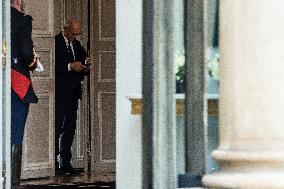 Council Of Ministers At The Elysee Palace