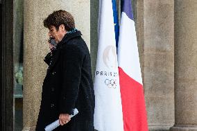 Council Of Ministers At The Elysee Palace