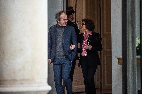 Council Of Ministers At The Elysee Palace