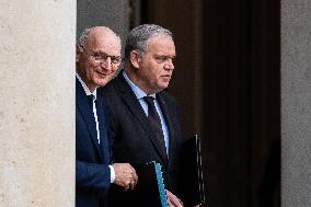 Council Of Ministers At The Elysee Palace