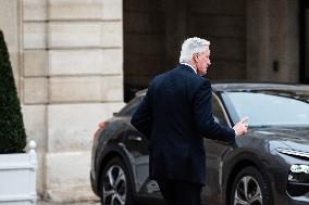 Council Of Ministers At The Elysee Palace