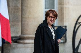 Council Of Ministers At The Elysee Palace