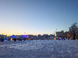 Winter Tollwood Festival In Munich