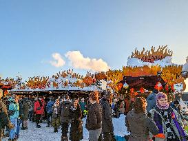 Winter Tollwood Festival In Munich