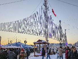 Winter Tollwood Festival In Munich