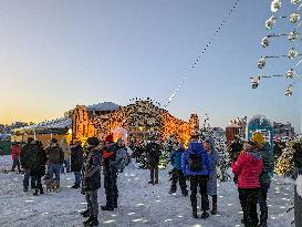 Winter Tollwood Festival In Munich