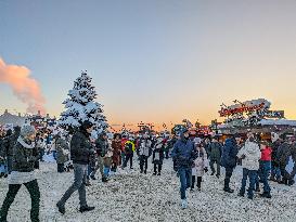 Winter Tollwood Festival In Munich