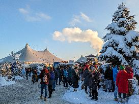 Winter Tollwood Festival In Munich