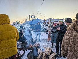 Winter Tollwood Festival In Munich