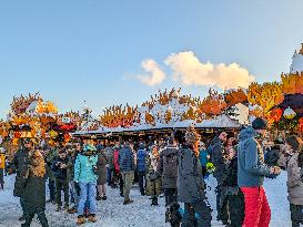 Winter Tollwood Festival In Munich