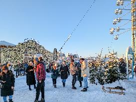 Winter Tollwood Festival In Munich