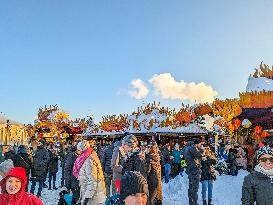 Winter Tollwood Festival In Munich