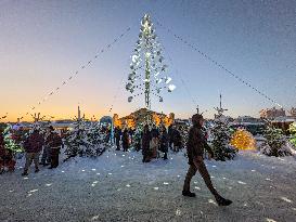 Winter Tollwood Festival In Munich