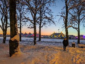 Winter Tollwood Festival In Munich