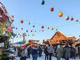 Winter Tollwood Festival In Munich