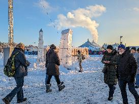 Winter Tollwood Festival In Munich