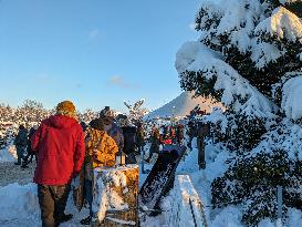 Winter Tollwood Festival In Munich