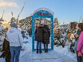 Winter Tollwood Festival In Munich