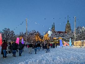 Winter Tollwood Festival In Munich