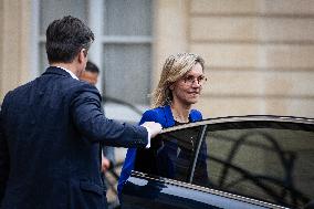 Council Of Ministers Of The French Government At The Elysée Palace, In Paris