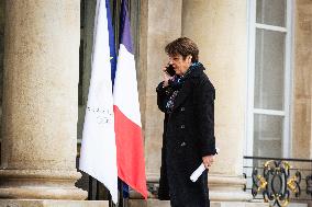 Council Of Ministers Of The French Government At The Elysée Palace, In Paris