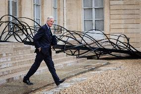 Council Of Ministers Of The French Government At The Elysée Palace, In Paris