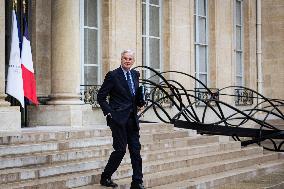 Council Of Ministers Of The French Government At The Elysée Palace, In Paris