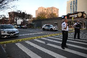 Unidentified Man Shot In The Chest And In Critical Condition In Fleetwood Section Of Bronx New York