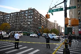 Unidentified Man Shot In The Chest And In Critical Condition In Fleetwood Section Of Bronx New York