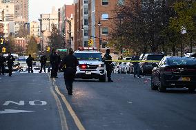 Unidentified Man Shot In The Chest And In Critical Condition In Fleetwood Section Of Bronx New York