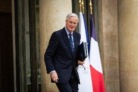 Council Of Ministers Of The French Government At The Elysée Palace, In Paris