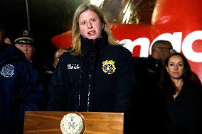 New York City  Mayor Adams Safety Press Coference For Thanksgiving Day Parade