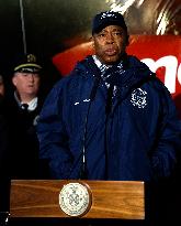 New York City  Mayor Adams Safety Press Coference For Thanksgiving Day Parade