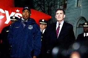 New York City  Mayor Adams Safety Press Coference For Thanksgiving Day Parade