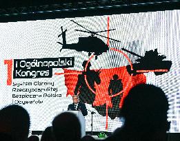 Poland's 1st Congress On Defense And Security In Krakow