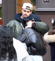 Romeo Beckham And Girlfriend Out Shopping - NYC