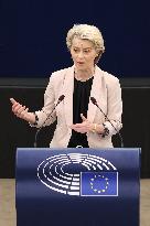 EU Parliament Approves New Von Der Leyen Commission - Strasbourg