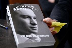 Jordan Bardella Book Signing - Strasbourg