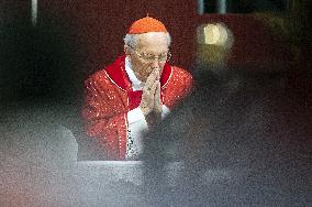 Pope Francis At Late Cardinal Miguel Angel Ayuso Guixot Funeral - Vatican