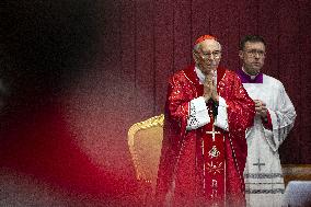 Pope Francis At Late Cardinal Miguel Angel Ayuso Guixot Funeral - Vatican